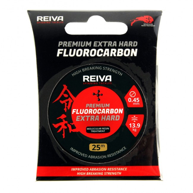 Reiva Fluorocarbon 25m/0.45mm