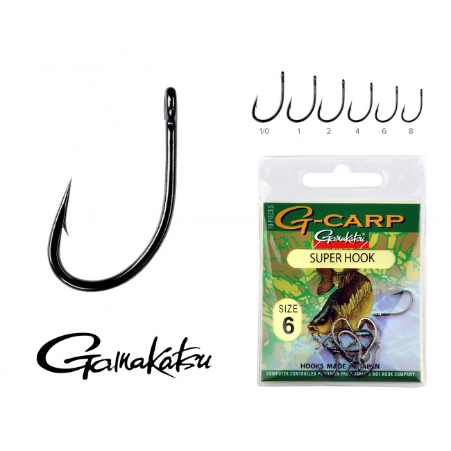 G-Carp super 1/0 10/cs.                           