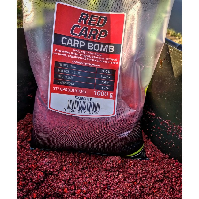 Carp Bomb - Red Carp 1kg