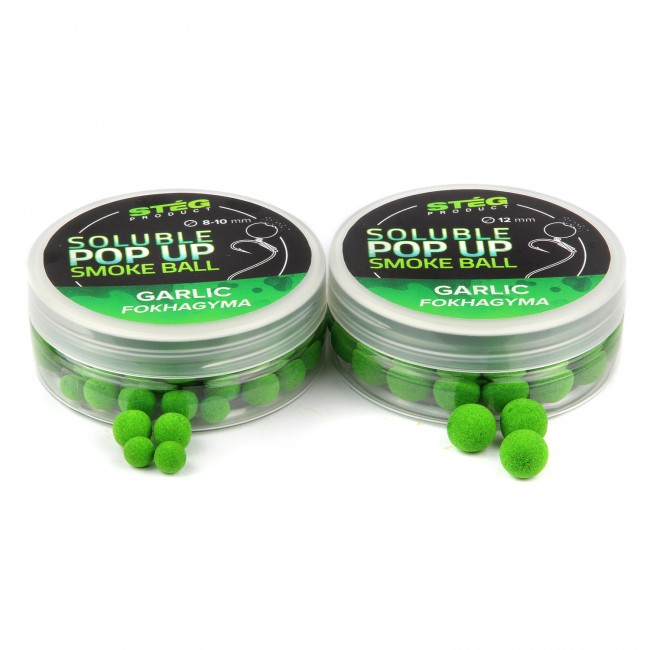 Stég Product Soluble Pop Up Smoke Ball 12mm Garlic-Almond 40g